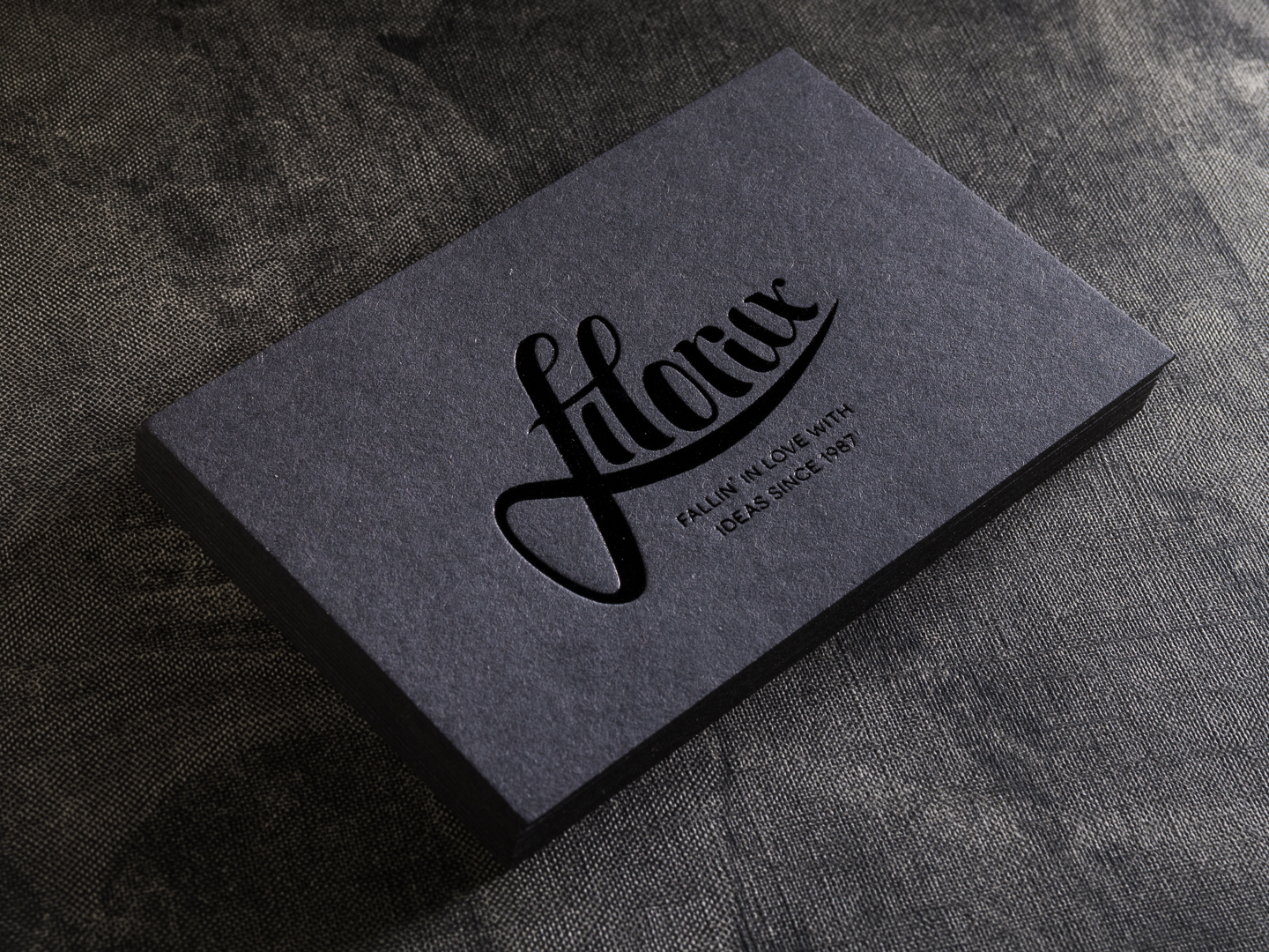 Filorux Infinitive Factory Custom Made Letterpress