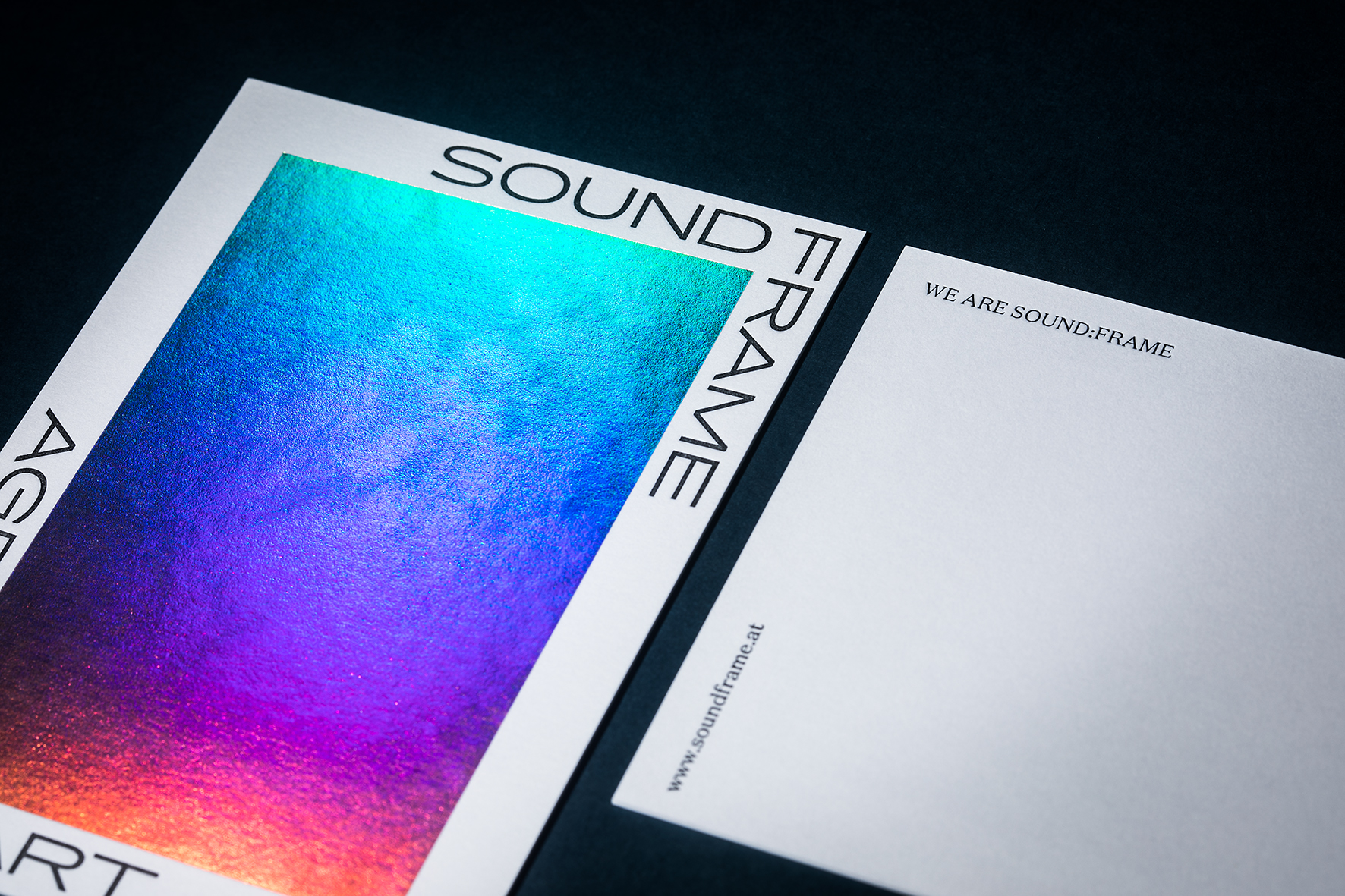 sound:frame | Infinitive Factory | Custom Made Letterpress